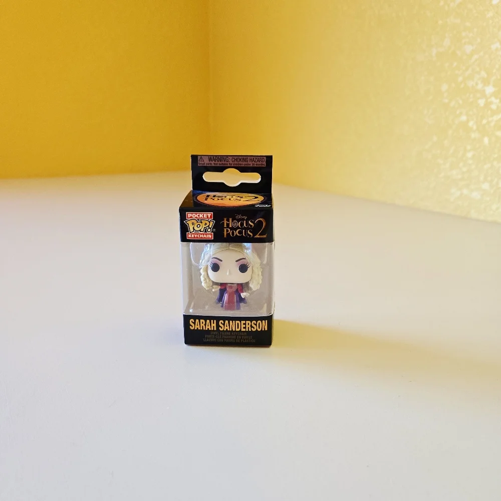 NEW Funko POP! Disney Hocus Pocus 2 SARAH SANDERSON Vinyl Keychain 2023 Gift